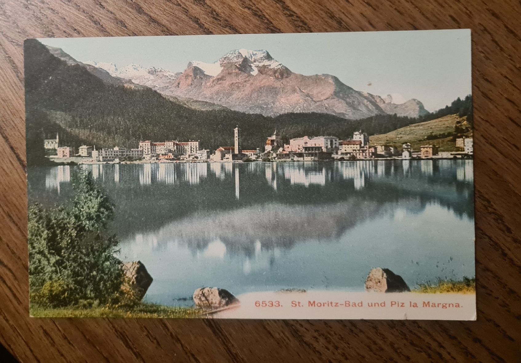 Ansichtskarten: St. Moritz Bad – Gebraucht aus Ebikon von Donar50