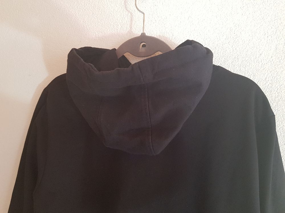 GEMO - Pull à capuche noir -  M 5