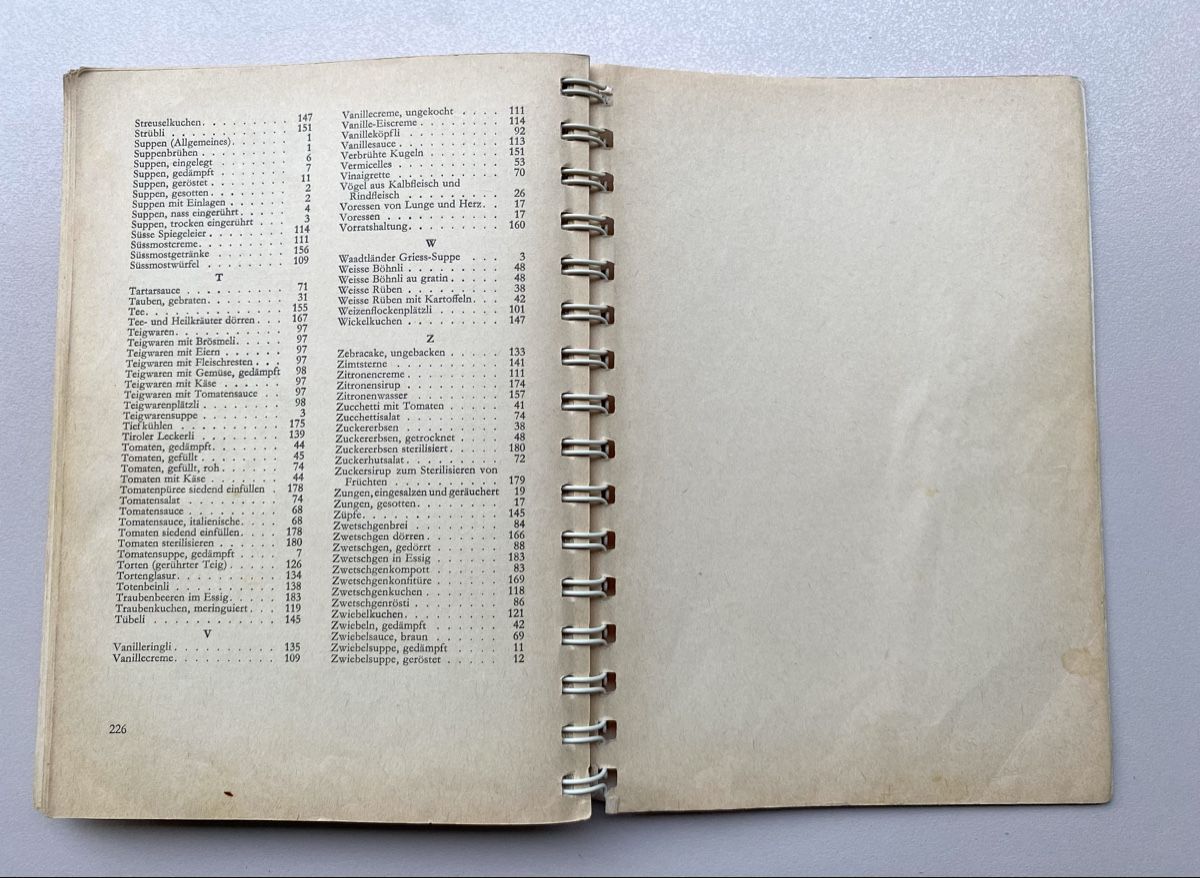 Libri: Berner Kochbuch grün von 1961 – Usato da Arbon venduto da pyramide071 3