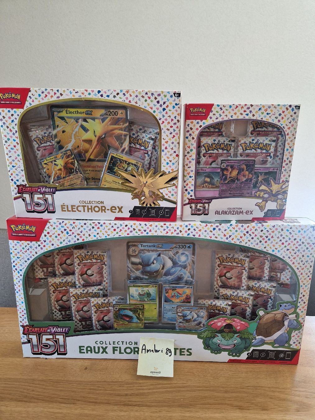 Pokémon Carte collezionabili: Pokemon Écarlate Violet 151 -Coffrets FR – Nuovo e nell'imballaggio originale da Develier venduto da Amatori89