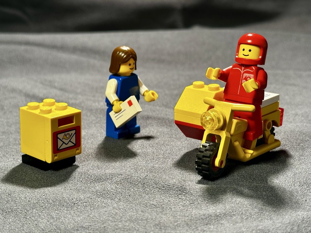 Lego Giocattoli: Lego 6622 Mailman on Motorcycle – Usato da Bellinzona venduto da Alby_C. 1