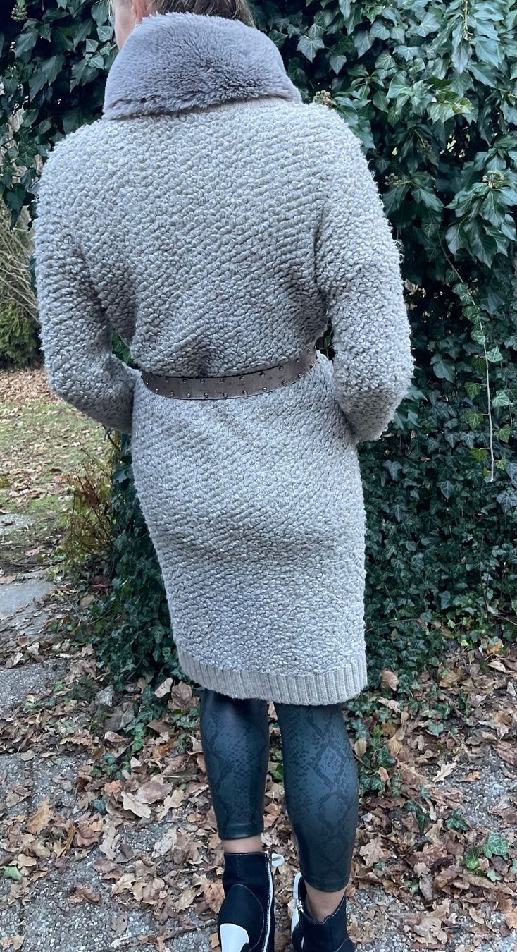 CHIC-CHIC Giacca In Finta Pelliccia Per Neonata – Cappotto Con Cappuccio Rosa, Taglia 0-6 Mesi, Invernale - 4