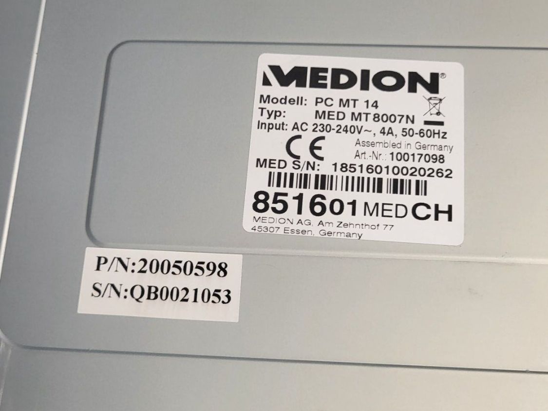 Medion PC: Medion MT8007N Intel Core i7 PC MS-7797 mit DVD – Usato da Rümlang venduto da Greenliff 6