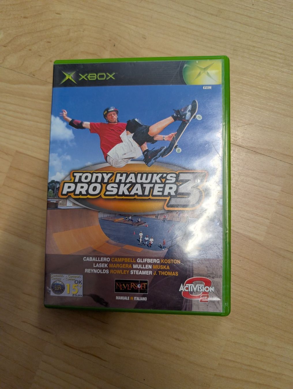 Giochi: Tony hawk's pro skater 3 Microsoft Xbox – Usato da Giubiasco venduto da Ticinerd