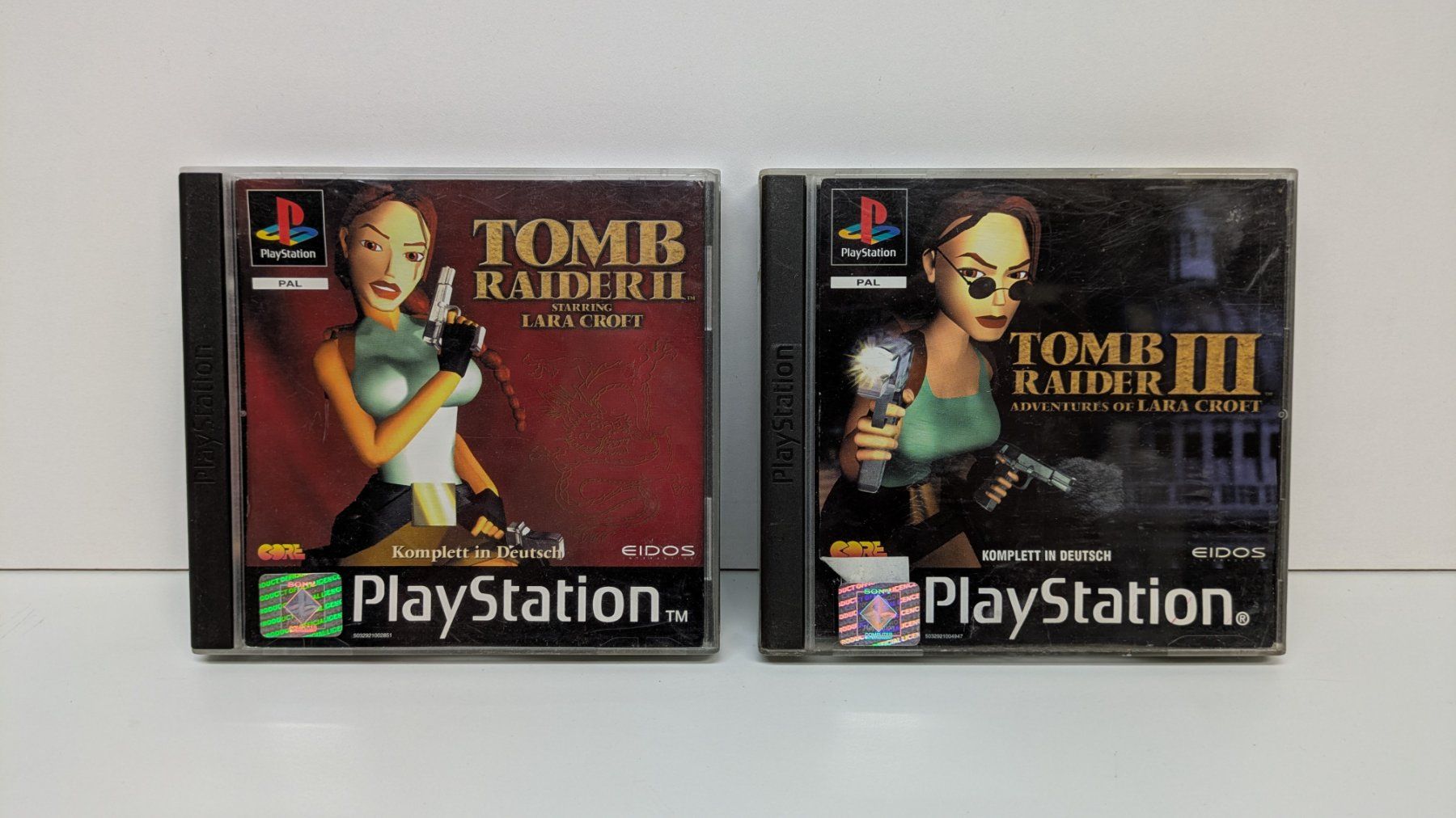 Spiele: Tomb Raider 2 & 3 - PlayStation 1 – Gebraucht aus Menziken von mame18