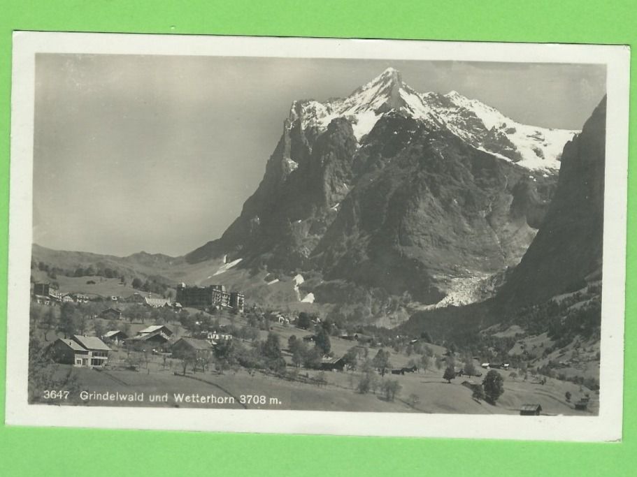 Ansichtskarten: Grindelwald - Wetterhorn – Neu (gemäss Beschreibung) aus Zürich von t24_de