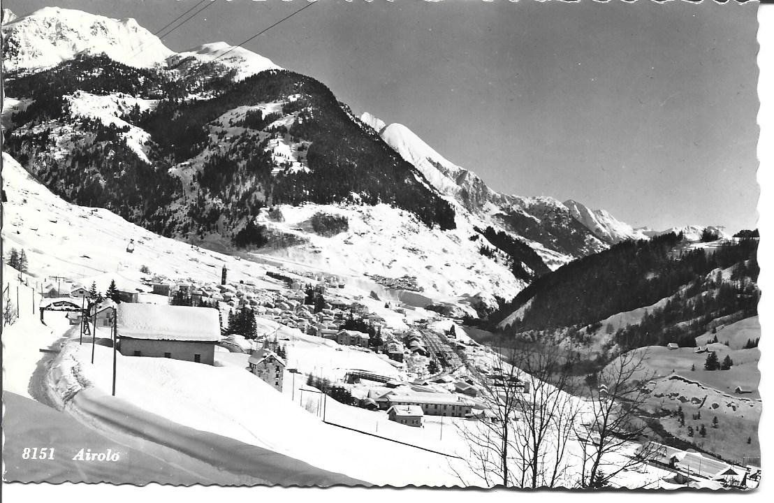 Cartoline postali: AK Airolo. – Usato da Appenzell venduto da mai25