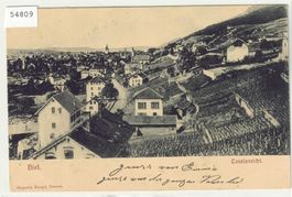 Biel Totalansicht - Bienne Vue generale