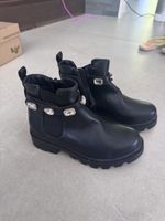 Steve Madden stiefel schwarz mit Schmucksteinen Grösse 33/3