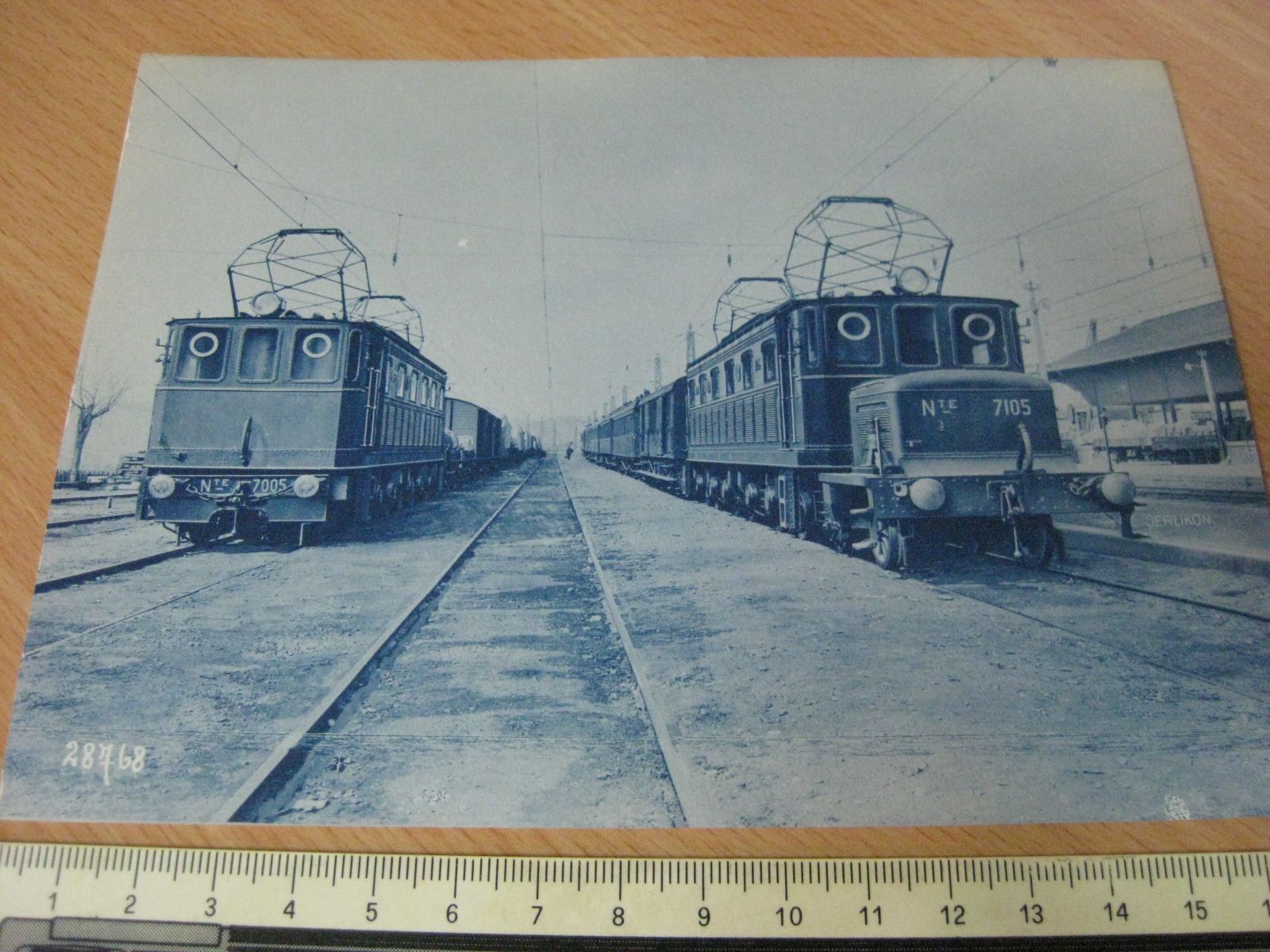 Cartoline postali: RENFE Serie 7100, MFO 1928 – Usato da Malters venduto da Marosko