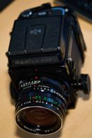 Mamiya RB67 mit  50mm F4.5 + Extra Film Magazin + Filme