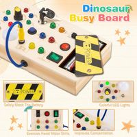 Lichtschalter Activity Board Holzspielzeug ab 1 2 3 4 Jahre