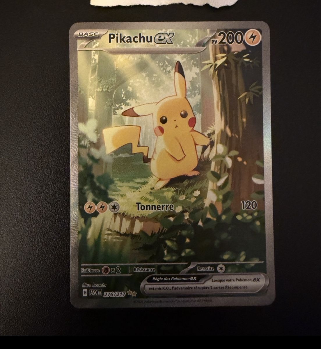 Pokémon Sammelbilder & Trading cards: Pikachu ex (ASC 276) – Neu (gemäss Beschreibung) aus Lausanne von akoukou
