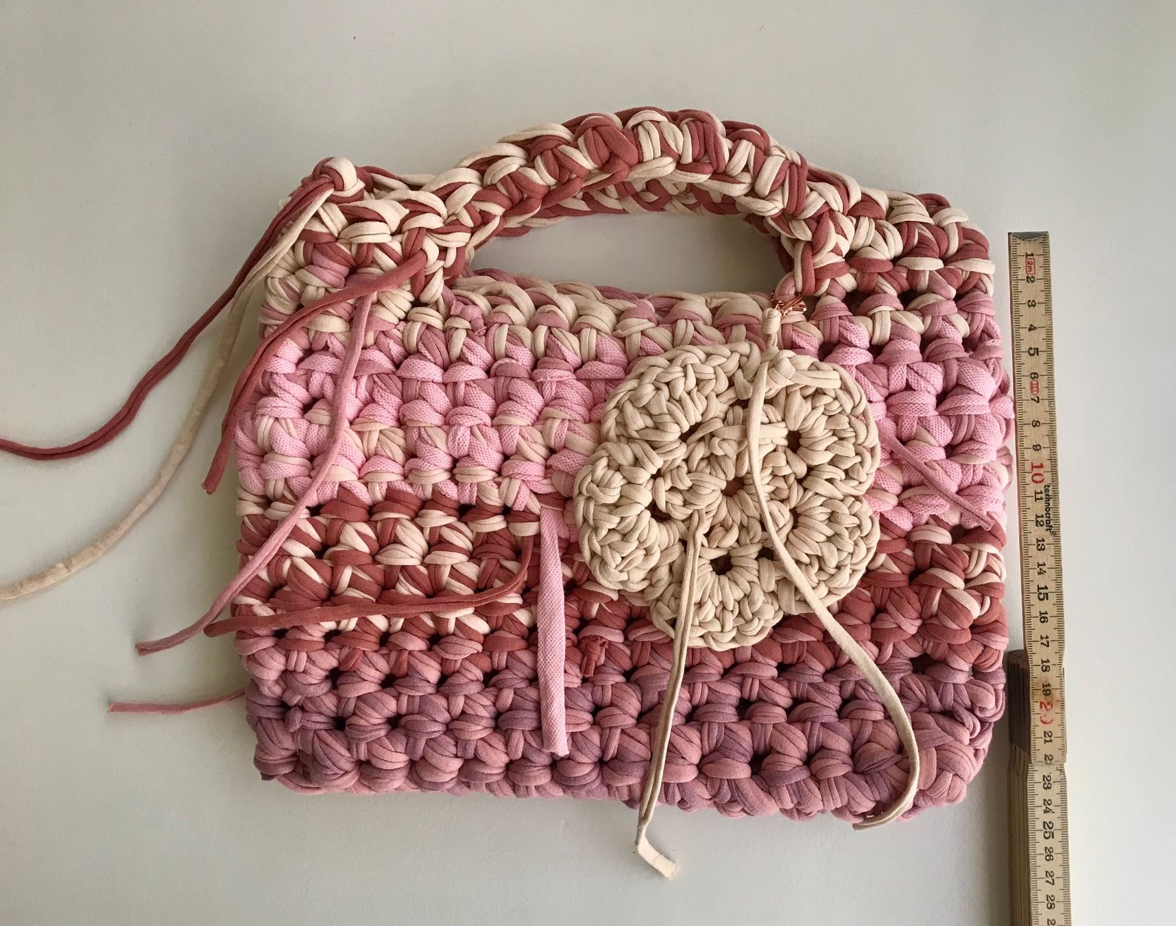 Borse & Zaini: Crochet Bag handmade – Nuovo (secondo la descrizione) da Basel venduto da nostanz 2