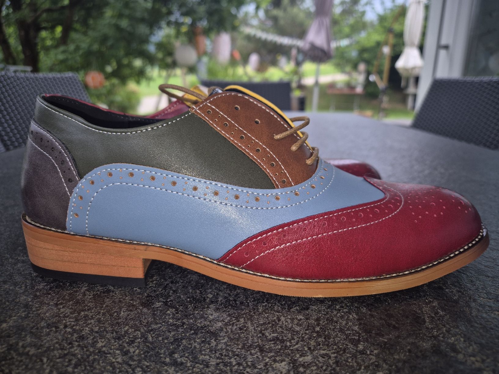 Scarpe da uomo: Halbschuhe Multicolor Gr 41 NEU – Nuovo e nell'imballaggio originale da Hauenstein venduto da Zacherl