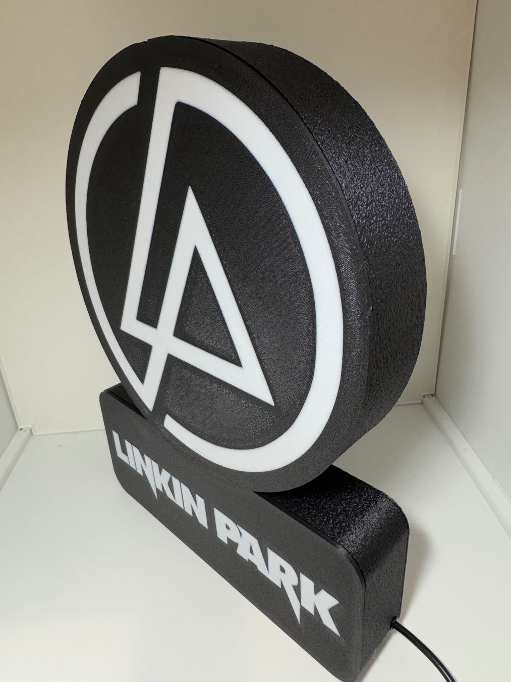 Lampen: Lightbox lampe led Blanc et RGB LINKIN PARK – Neu (gemäss Beschreibung) aus Vicques von PAMB3D 2