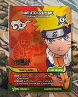 Naruto Uzumaki Shadow Clone Jutsu TCG Card Tournament promo