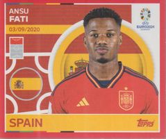 EURO 2024 Topps sticker SPAIN ESP 20 FATI