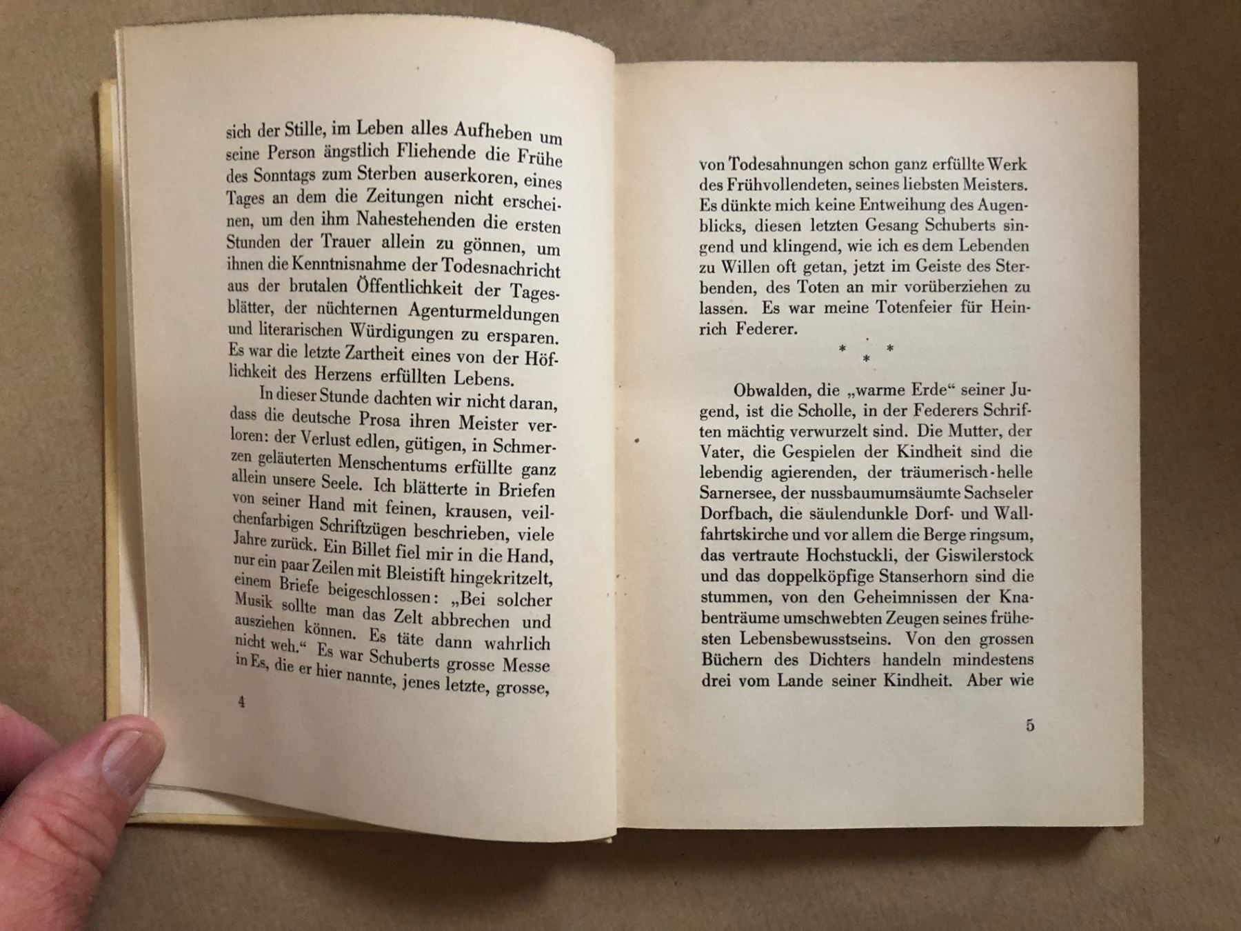 Libri: Hans Oser: Heinrich Federer – Usato da Zürich venduto da allp 3