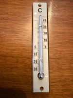 Analoger Thermometer für Innenbereich, gebraucht, 13 cm