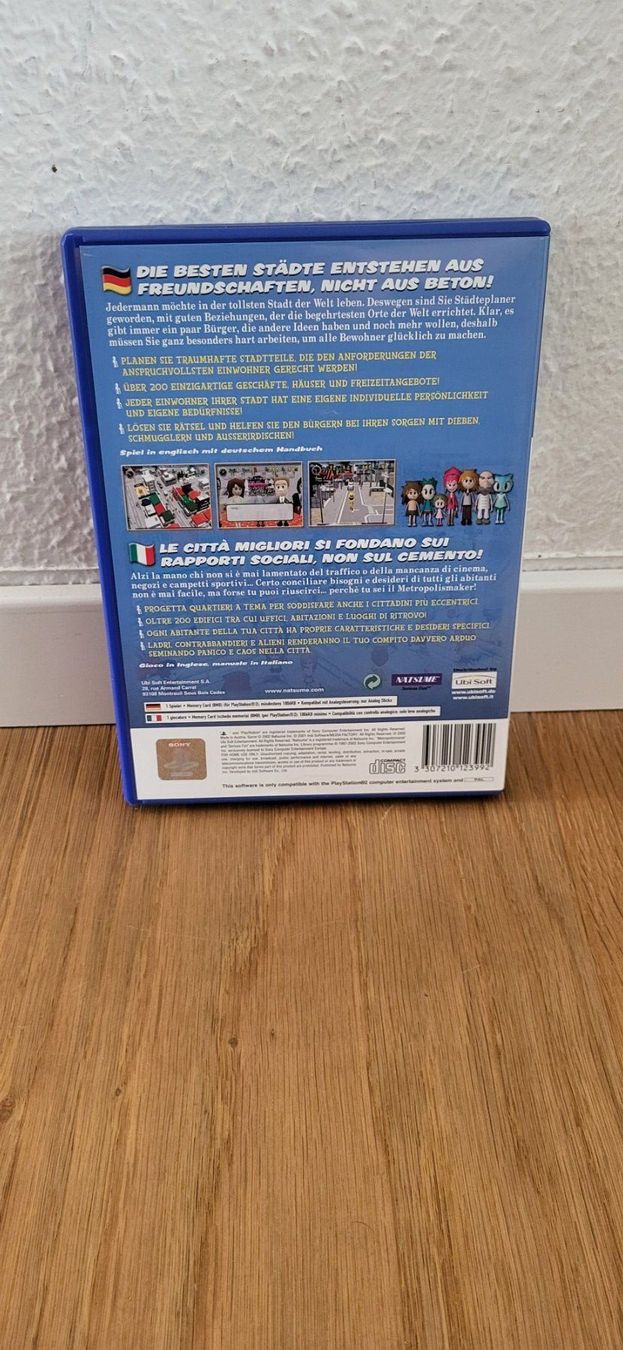 Sony Giochi: PS 2 - Metropolismania – Usato da Münsingen venduto da DigitaleSpielecke 1