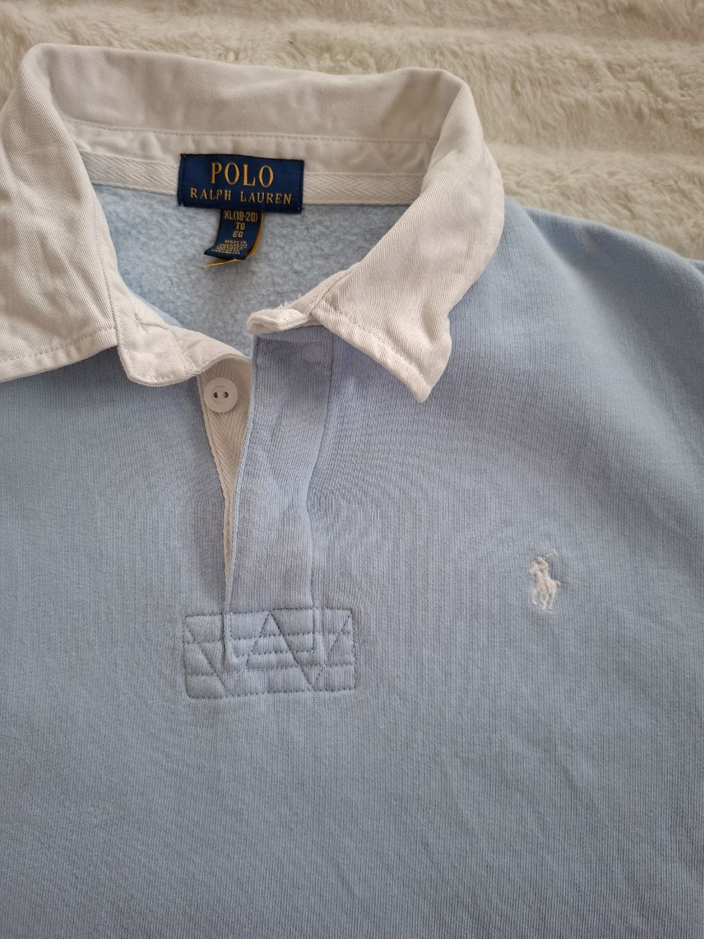 Ralph Lauren Maglioni & Felpe: Ralph Lauren,pull leger  bleu clair, – Usato da Renens VD venduto da ser_j2fn 5
