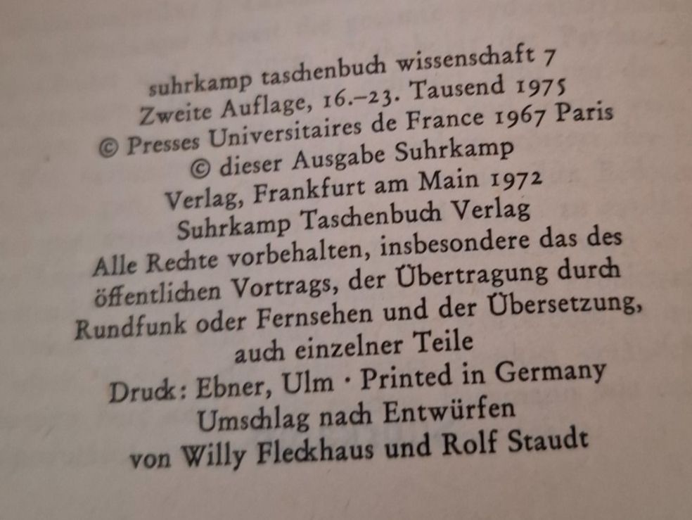 Libri: Vokabular der Psychoanalyse - Taschenbuch - Wissenschaft – Usato da Schlieren venduto da Alena020_0 2