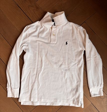 Ralph Lauren Boys’ Long Sleeve Polo Shirt, Size M (10-12)