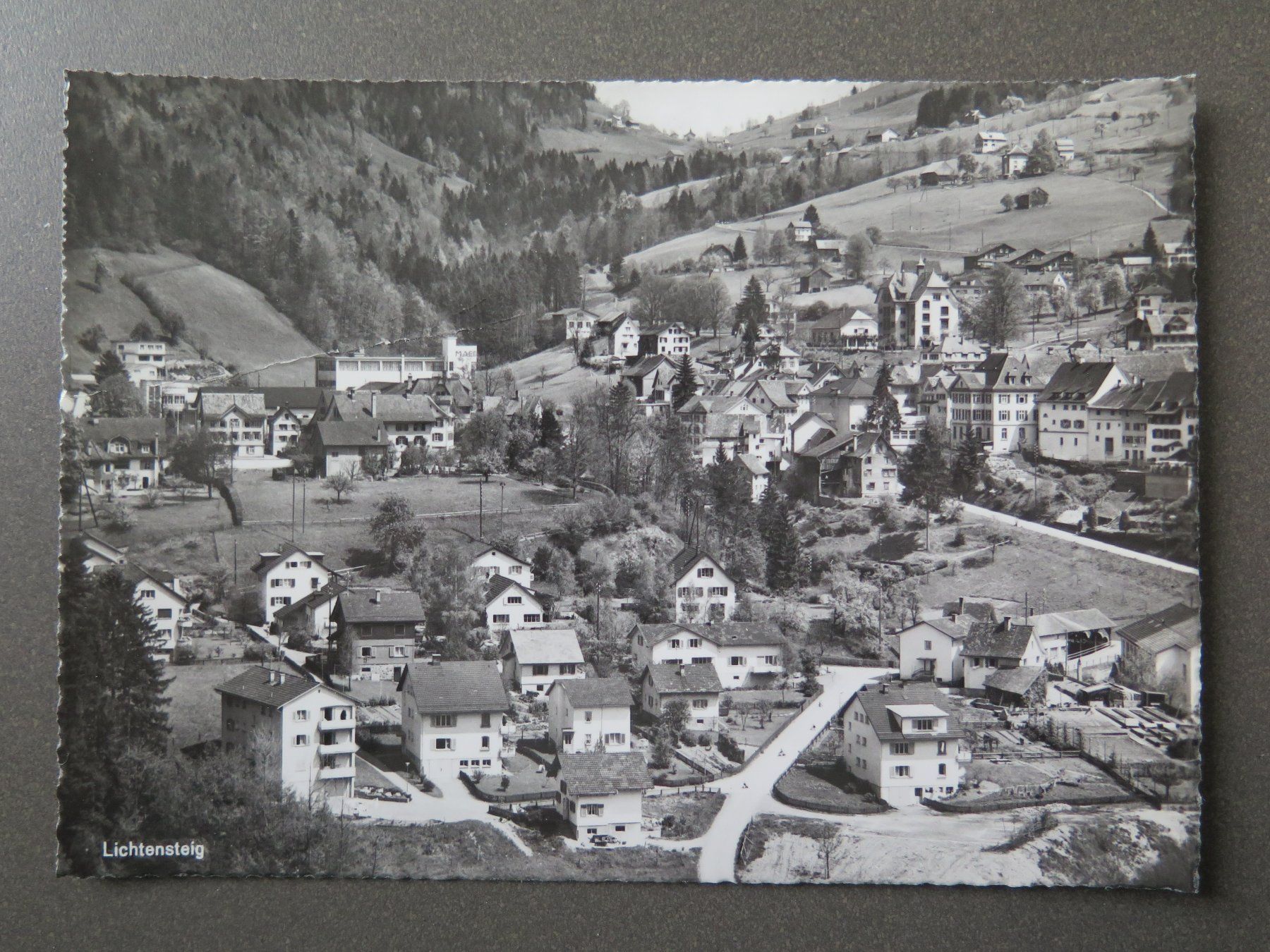 Ansichtskarten: LICHTENSTEIG - NEUE HÄUSER – Gebraucht aus Wittenbach von lipasal