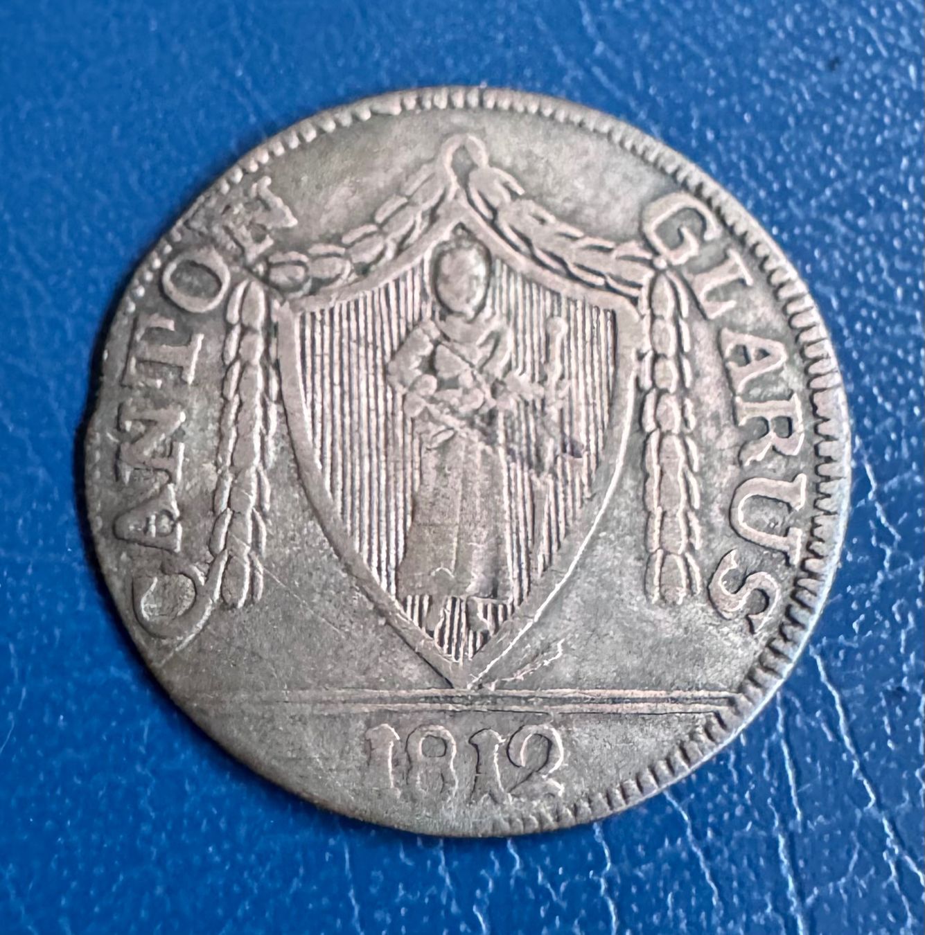 Tutti le monete: Kanton Glarus, 3 Schillinge 9 Rappen 1812 – Usato da Ebikon venduto da Dmasterx 3
