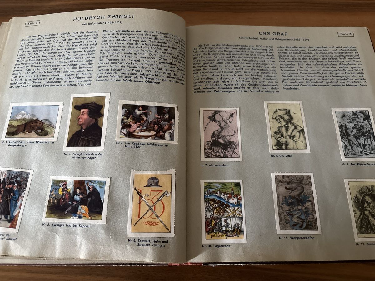 Alben: Album Schweizer dienen der Welt 1943 – Gebraucht aus st.gallen von Garagen_Verkauf 3