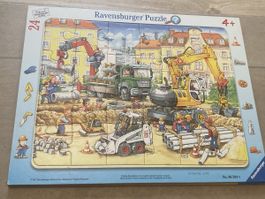 Ravensburger Puzzle "Baustelle" 24 Teile, ab 4 Jahren