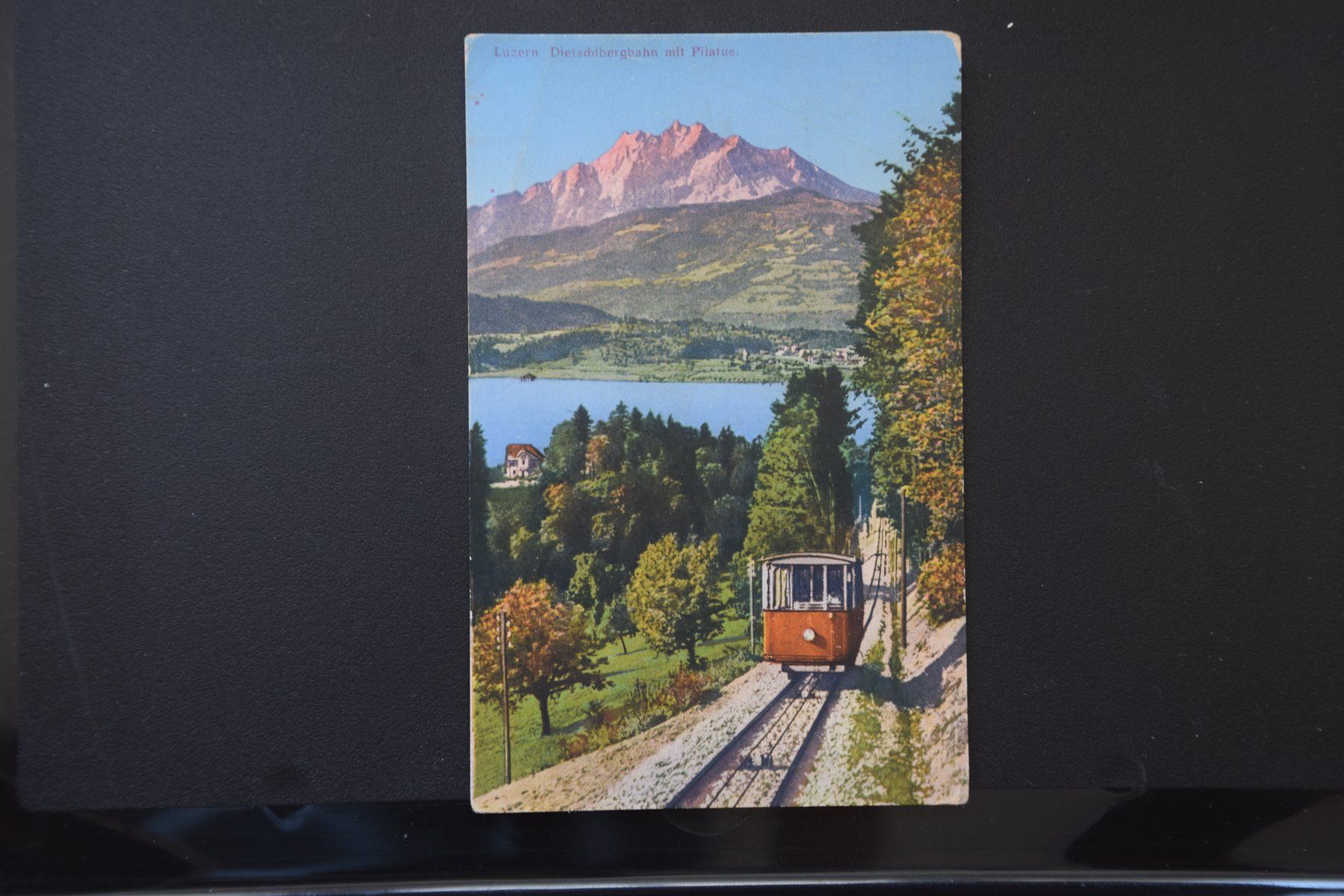 Cartoline postali: AK Luzern, Dietschiberg - Bahn 1931 – Usato da Luzern venduto da CH2018