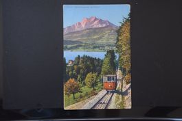 AK Luzern, Dietschiberg - Bahn 1931