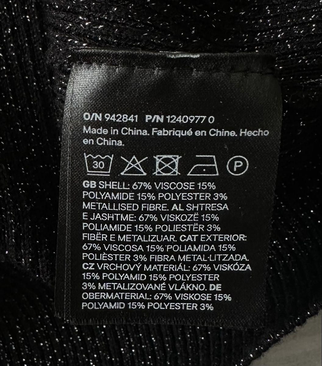 H&M Gilet & Giacche: Glitzer Weste (L) – Nuovo (secondo la descrizione) da Benken SG venduto da SecondTreasure 4
