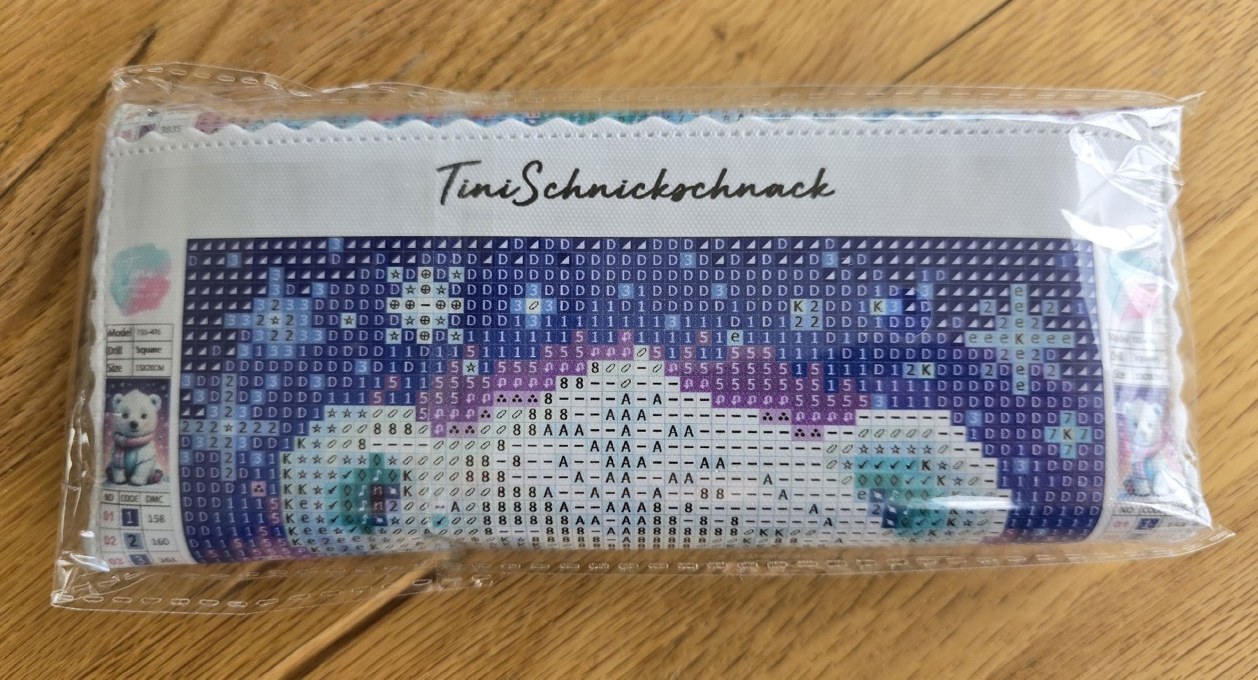 Kit bricolage: Diamond Painting Bild Eisbär 15x20cm – Nuovo e nell'imballaggio originale da Arisdorf venduto da slangel 1
