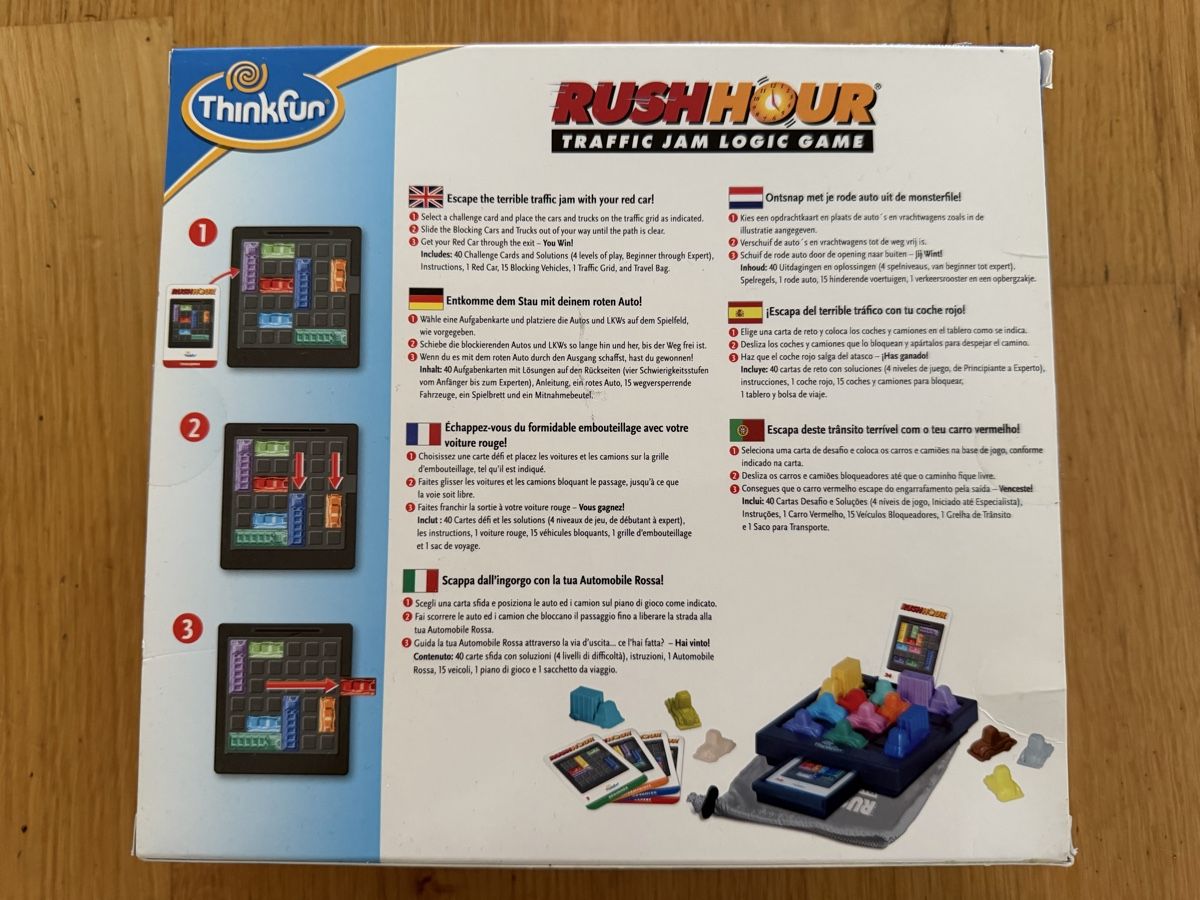 Giochi:     Rush Hour, Rock die Röhre & Wortblitz  – Nuovo (secondo la descrizione) da Bettlach venduto da Tradenet100 6