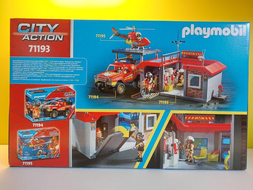 Playmobil Grosse Mitnehm Feuerwehrstation 71193 Neu Kaufen Auf Ricardo 7049