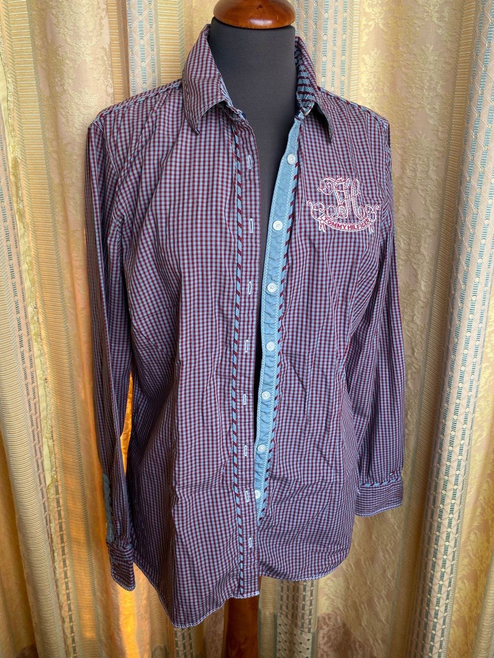 Tommy Hilfiger Chemisiers: TOMMY HILFIGER Westernstyle Blusenhemd Baumwolle – D'occasion à Besazio par lionheart63