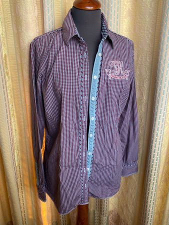 TOMMY HILFIGER Westernstyle Blusenhemd Baumwolle