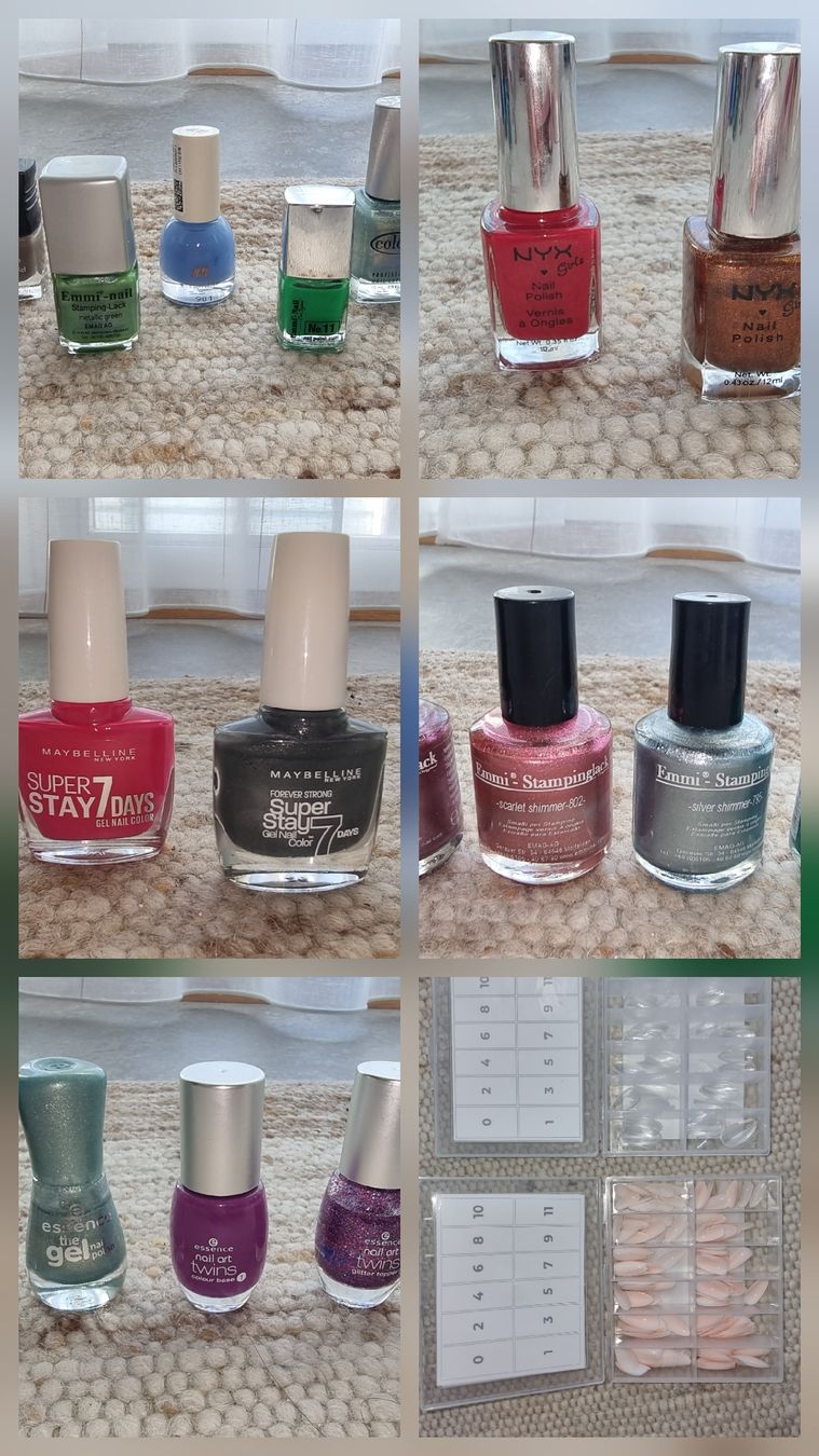 Nagellack: Diverse Nagellacke und Nailtips  – Gebraucht aus Chur von laramente