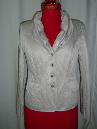 Jacke HEINE 40 elegant schmaler Schnitt, grausilber