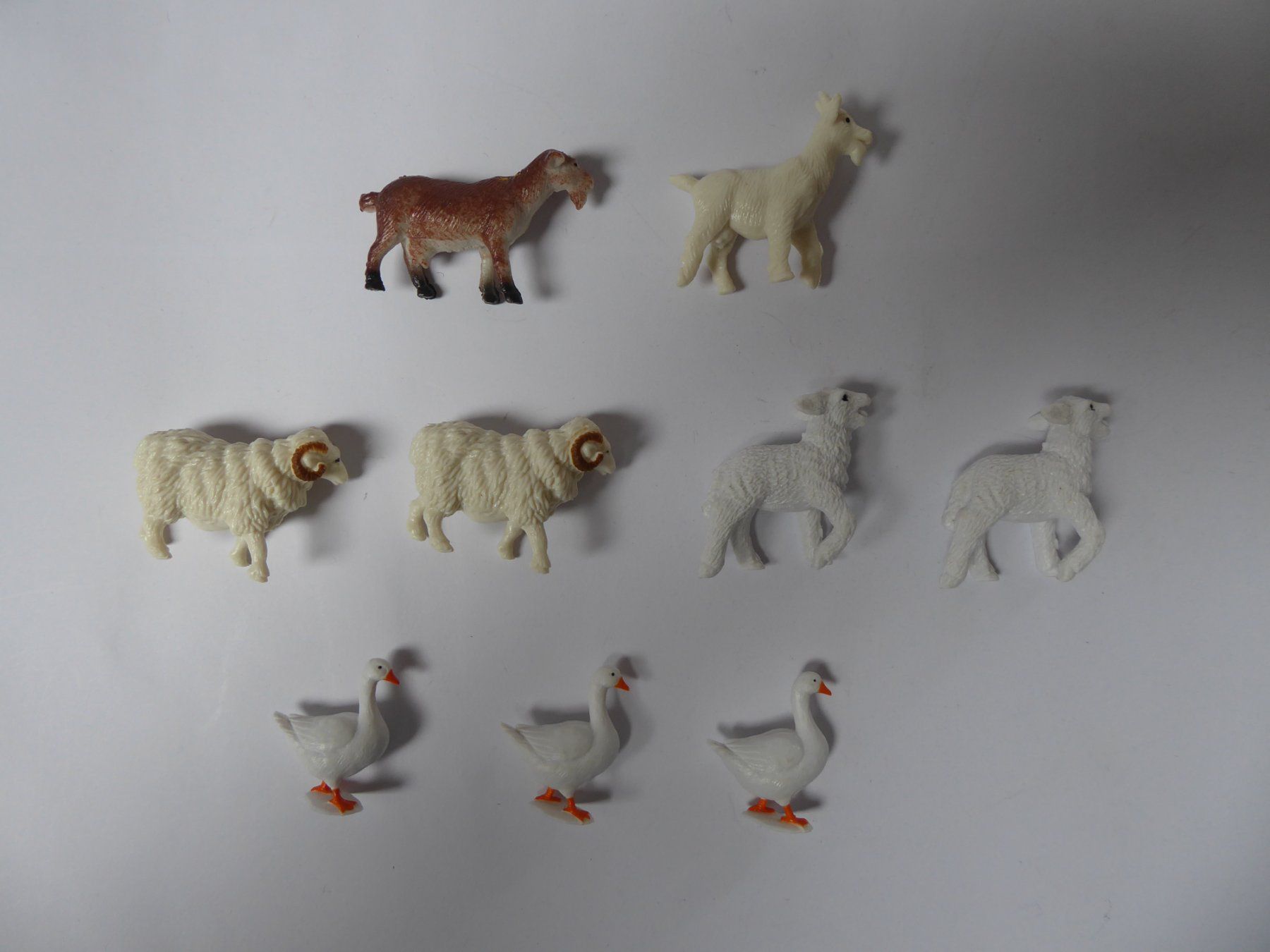 Spielzeuge: Tier Set Ziege, Widder Lamm, Gans, Safari, neu – Neu und originalverpackt aus Turbenthal von TopToys 1