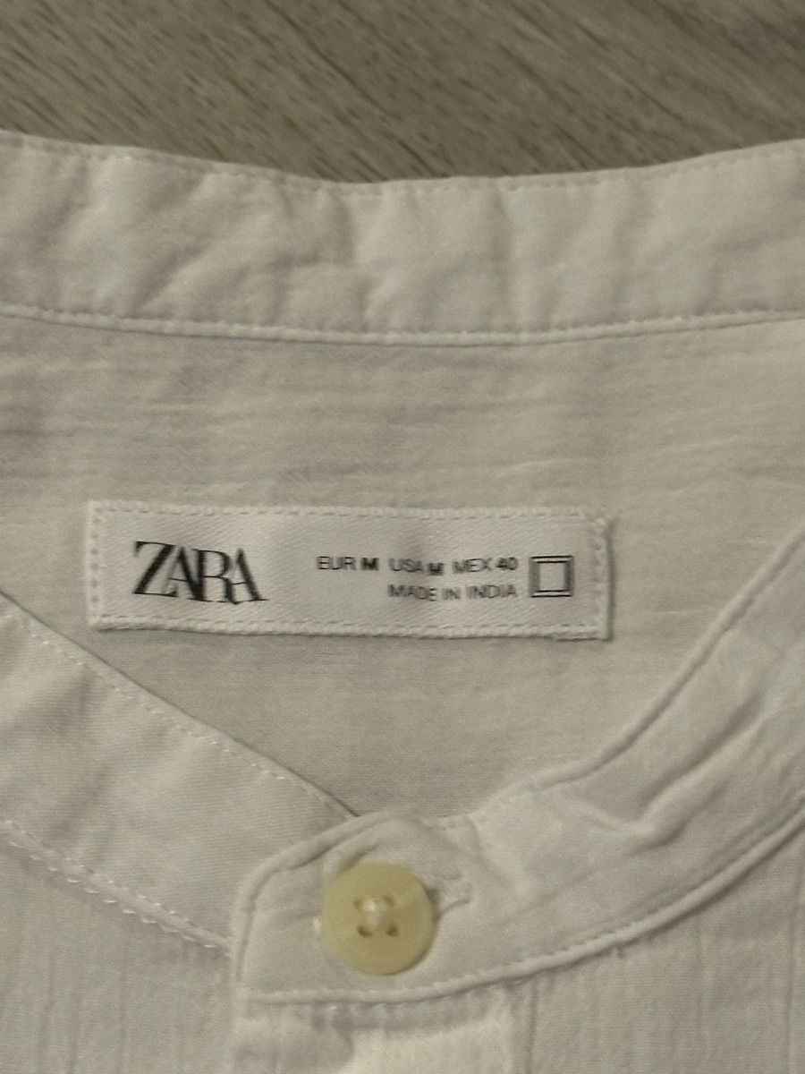 Zara Camicie: Zara Hemd, Grösse M, Weiss – Usato da Zürich venduto da kri_hy6t 2