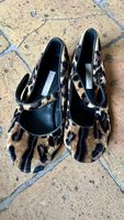 D&G Ballerinas Leopard Gr. 29 Samt Schuhe Mädchen