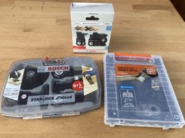 Verkaufe Bosch und Fein Multimaster Starlock Sägeblätter Set