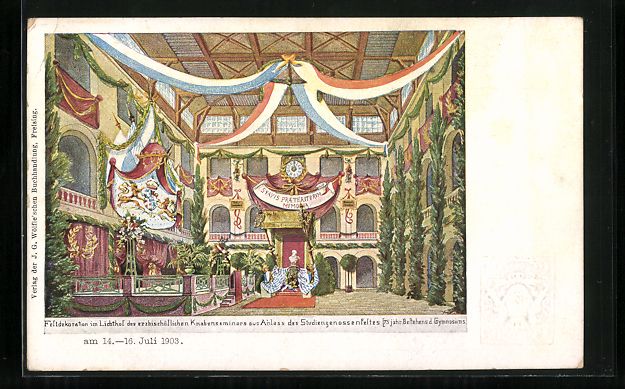 Ganzsachen: Litho Ganzsache Bayern PP15C53: Freising – Gebraucht aus Berlin von bartko-reher