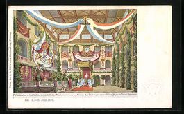 Litho Ganzsache Bayern PP15C53: Freising