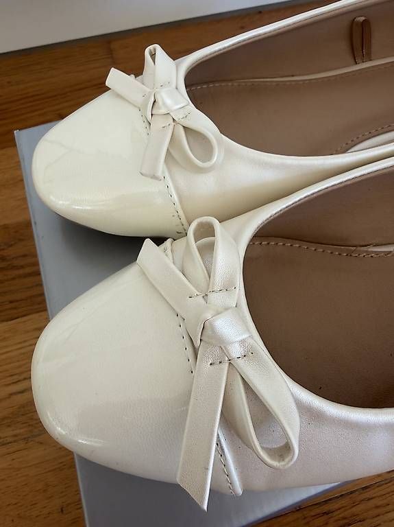 Scarpe da donna: Brautschuhe Ballerinas - gr. 38 – Usato da Wädenswil venduto da jeannerroola 4