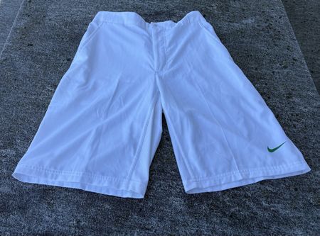 Tennisshorts Roger Federer Wimbledon Nike weiss Grösse M
